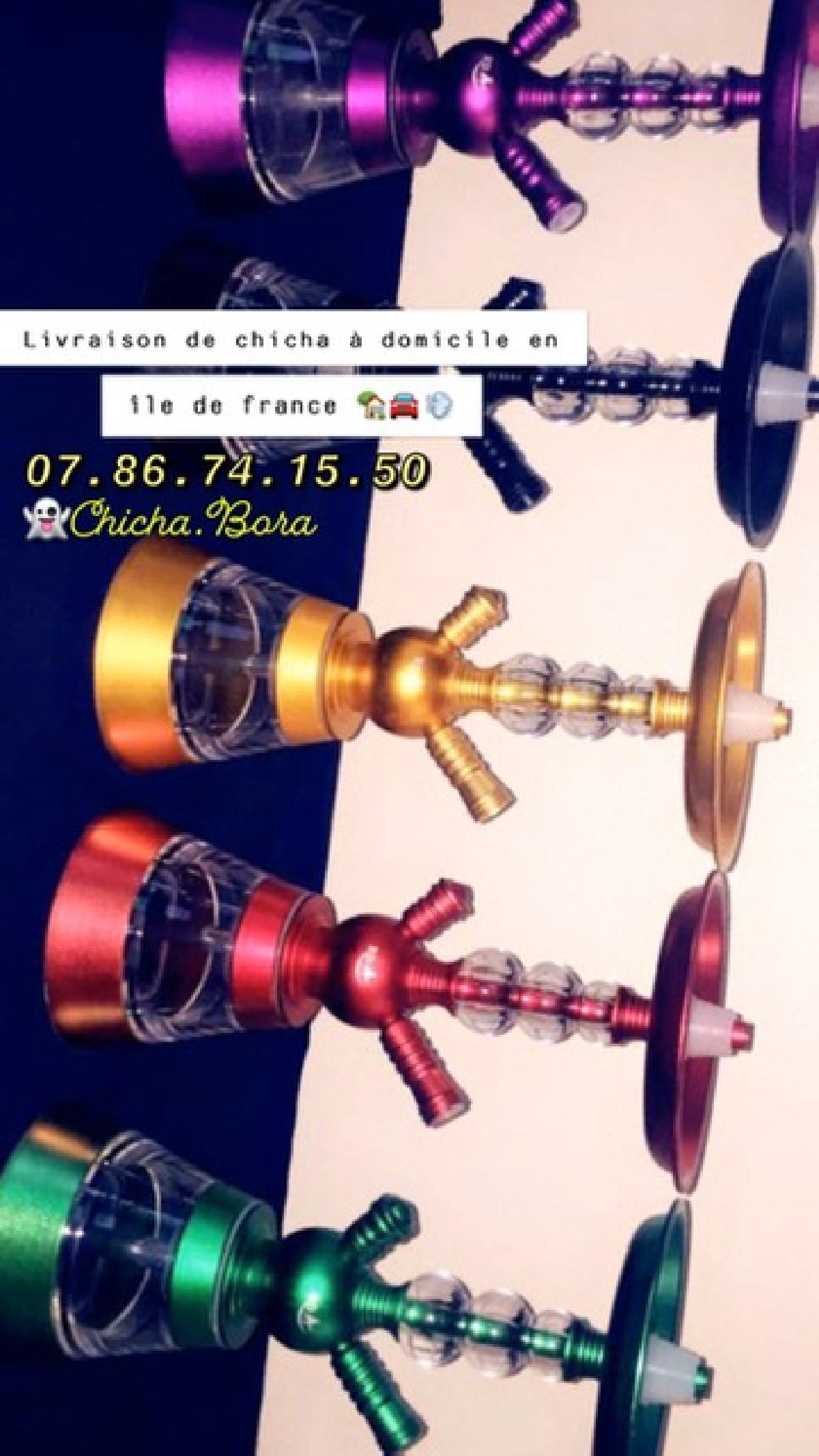 Livraison chicha à domicile