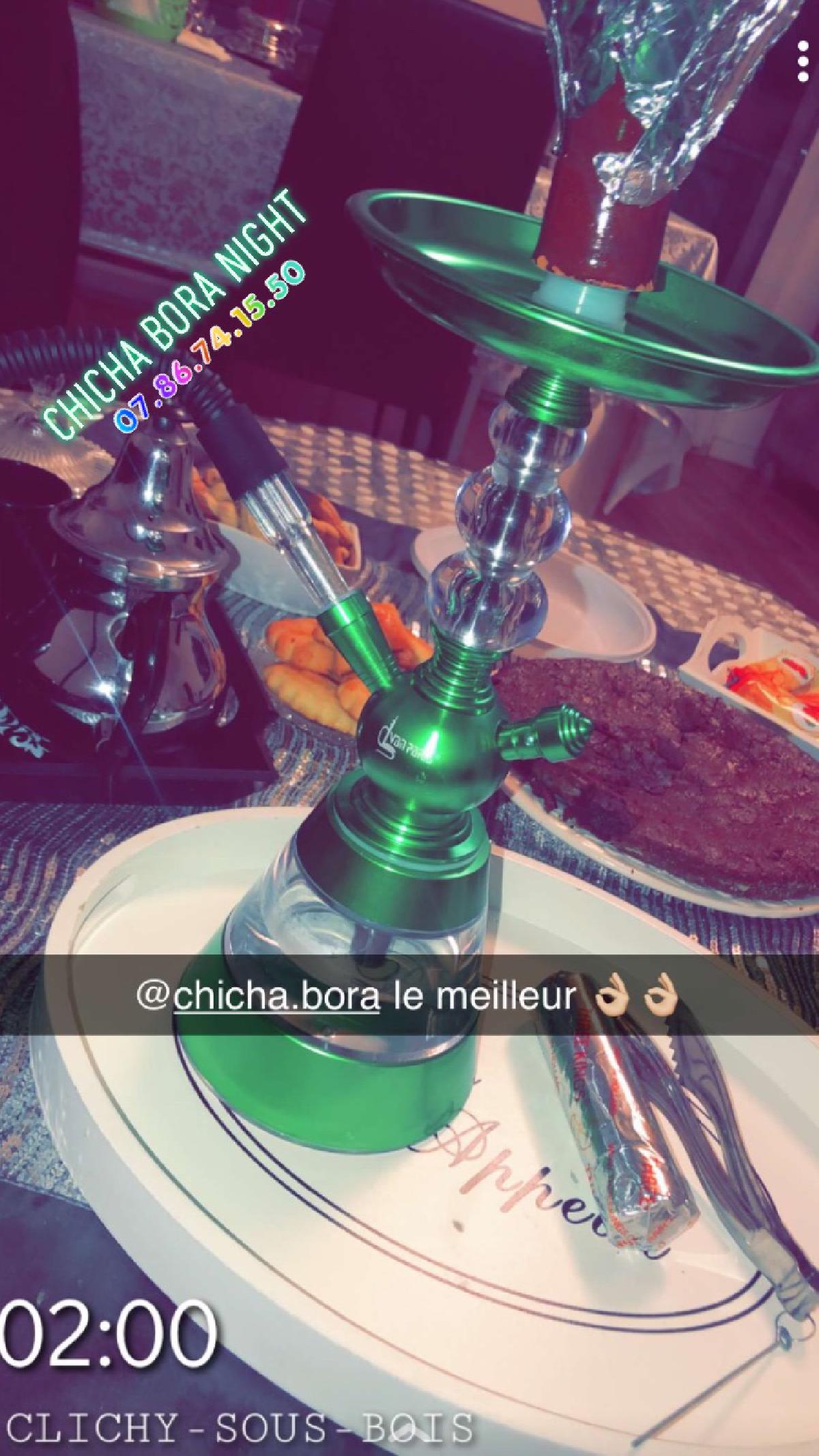 Livraison de chicha à domicile 