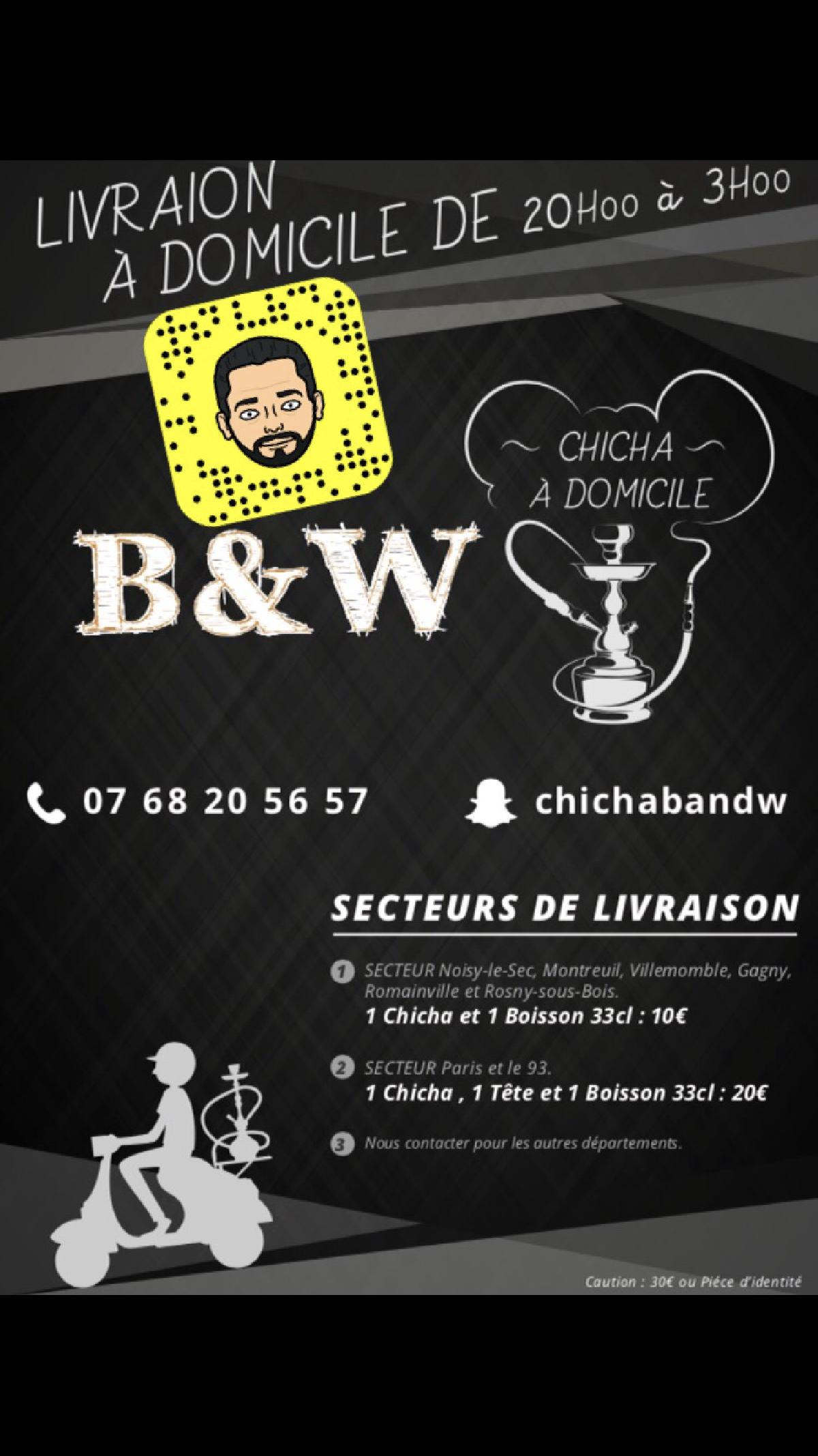LIVRAISON CHICHA 