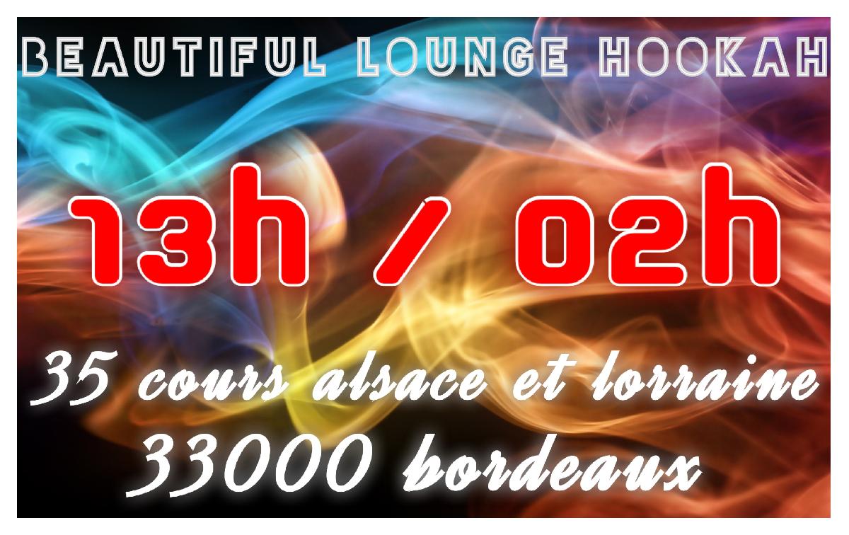 BEAUTIFUL LOUNGE HOOKAH 