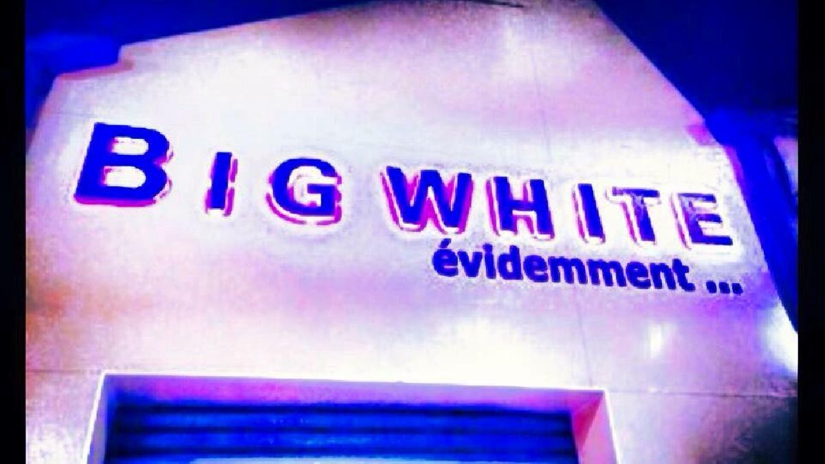 BIG WHITE EVIDEMMENT