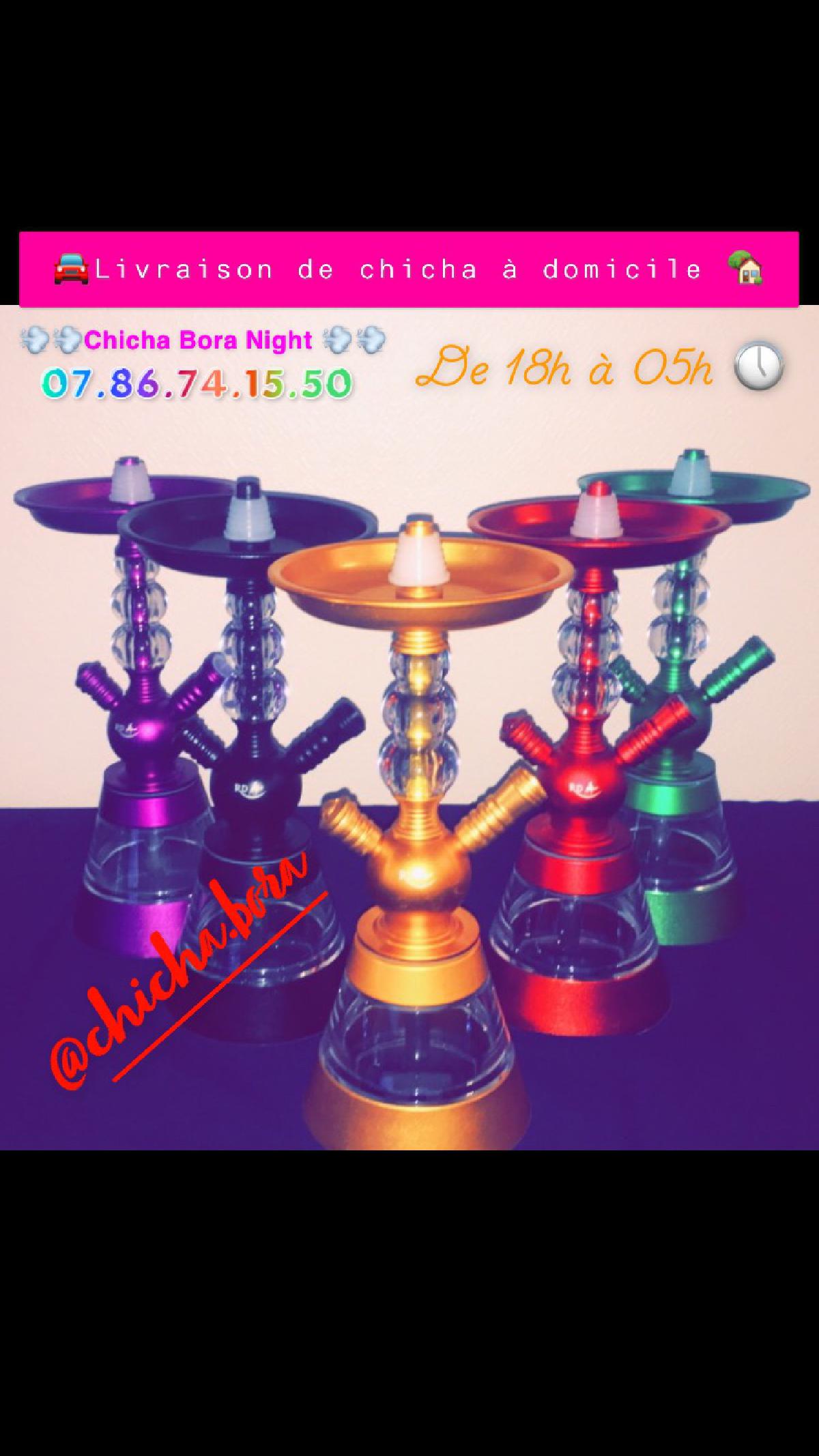 Livraison de chicha à domicile 